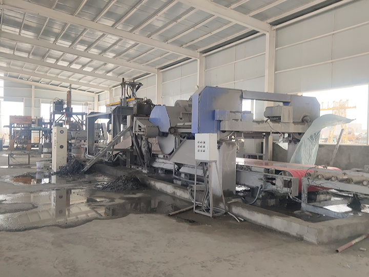 混凝土砌塊切割流（liú）水線（xiàn）