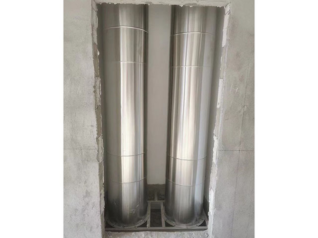 不鏽鋼雙（shuāng）層保溫煙（yān）管